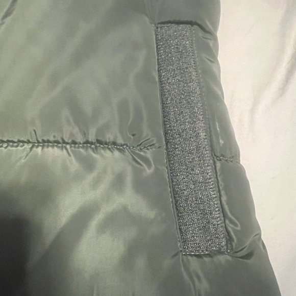 Green Jessica Simpson puffer coat- size 7/8 - Picture 5 of 10